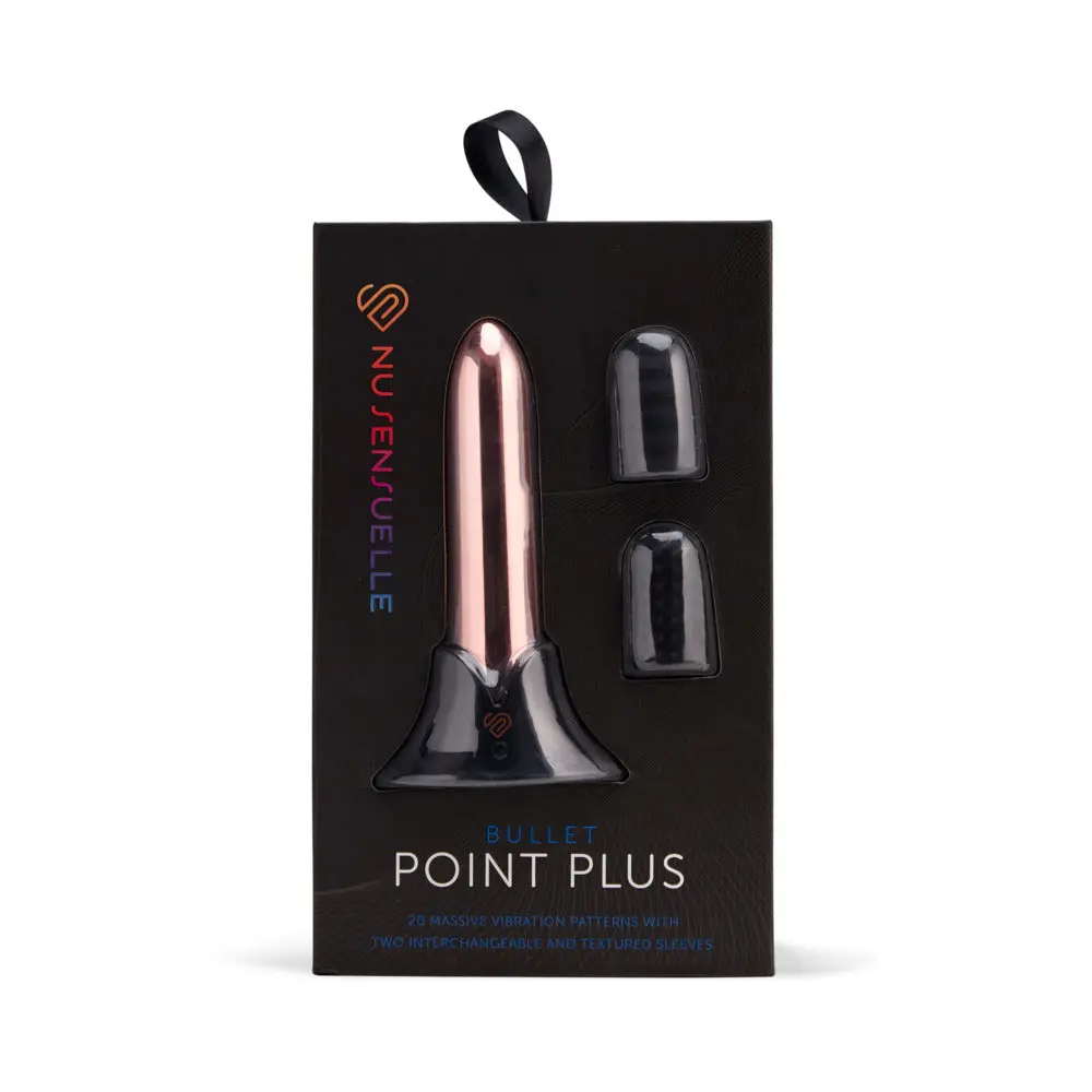 Nu Sensuelle Point Plus Bullet With Sleeves Rose Gold 1