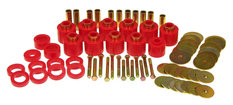 Prothane 80-86 Jeep Cj5/7 Body Mount - Red 1
