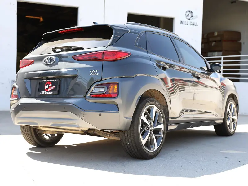 Afe Takeda 2-1/2In 304 Ss Axle-Back Exhaust (No Muffler) 18-21 Hyundai Kona L4 1.6L (T) 2