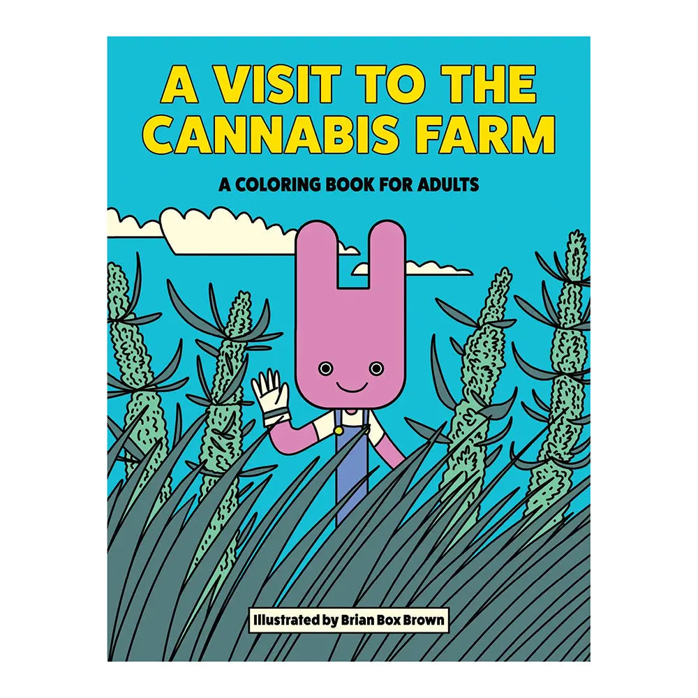 A Visit To The Cannabis Farm Coloring Book 1