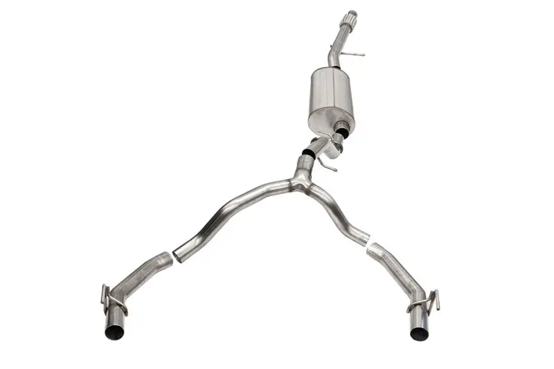 Corsa 2021-2023 Cadillac Escalade Esv 6.2L Dual Rear 3.5/2.75In Sport Cat-Back Uses Factory Bezels 1