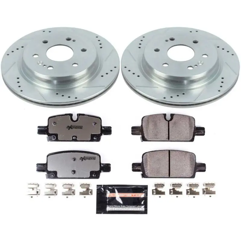 Power Stop 2019 Chevrolet Silverado 1500 Rear Z36 Truck & Tow Brake Kit 1