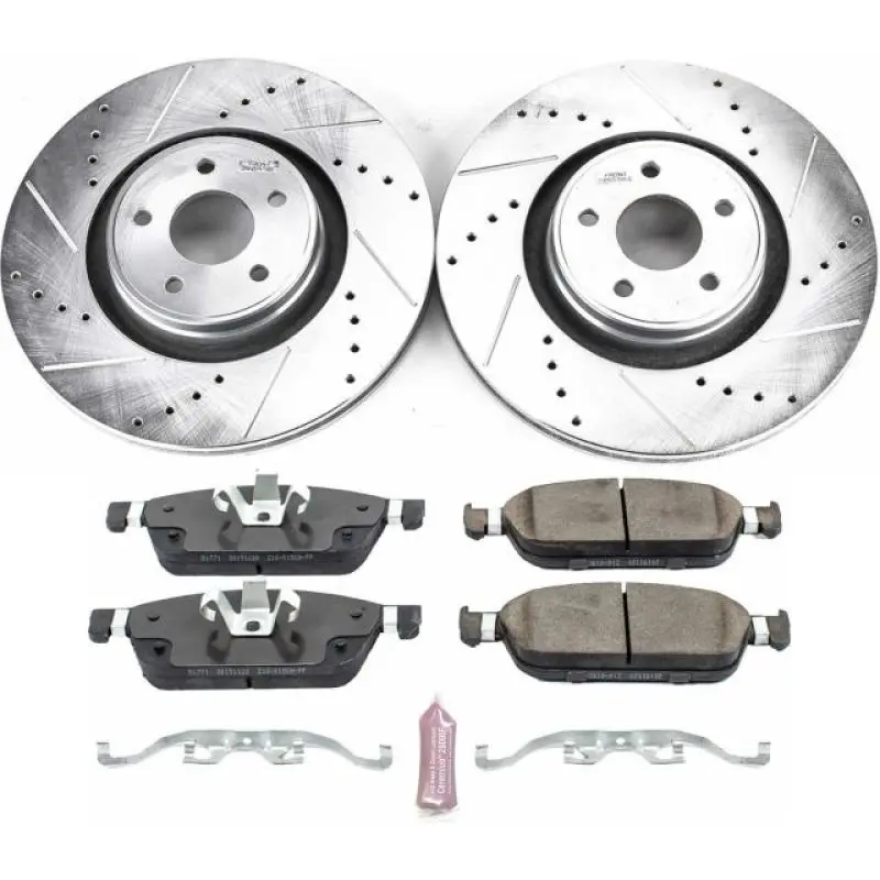 Power Stop 15-18 Ford Focus Front Z23 Evolution Sport Brake Kit 1