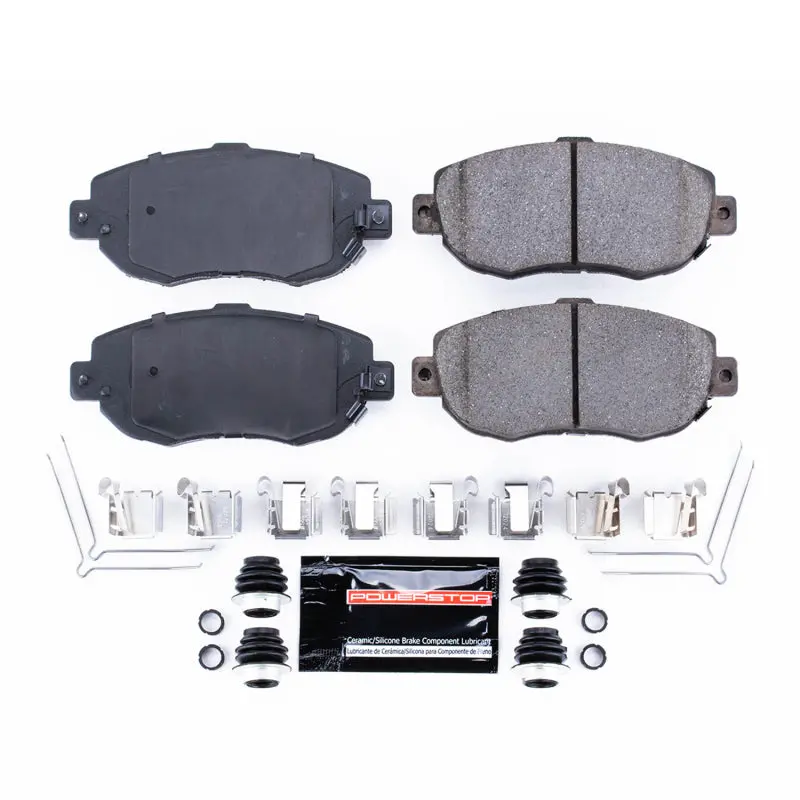 Power Stop 93-05 Lexus Gs300 Front Z23 Evolution Sport Brake Pads W/Hardware 1