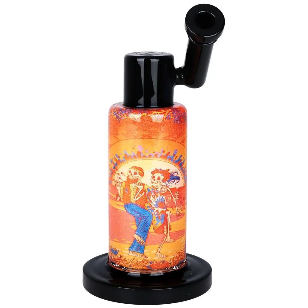 Grateful Dead X Pulsar Inside Print Water Pipe - 8.5" / 14Mm F / Sunset Dance 2