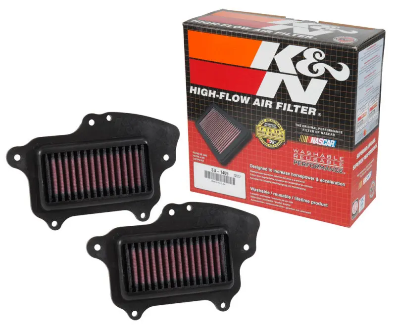 K&N 16-17 Suzuki Boulevard M90 1462Cc Replacement Drop In Air Filter (Set Of 2) 1