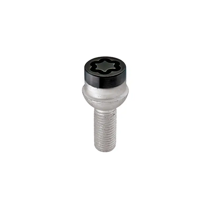 Mcgard Wheel Lock Bolt Set - 4Pk. (Radius Seat) M14x1.5 / 17Mm Hex / 27.0Mm Shank Length - Black 1