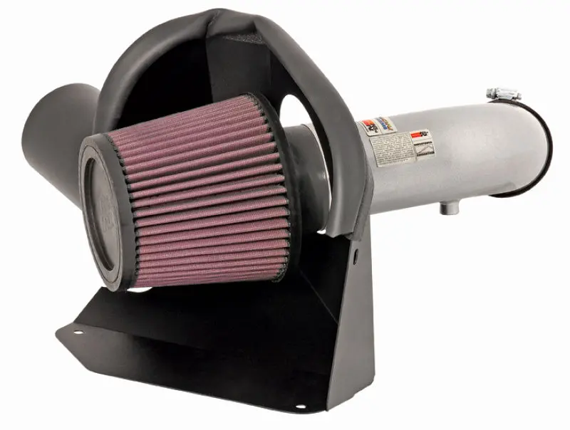 K&N 07-10 Nissan Altima 2.5L Silver Typhoon Short Ram Intake 1