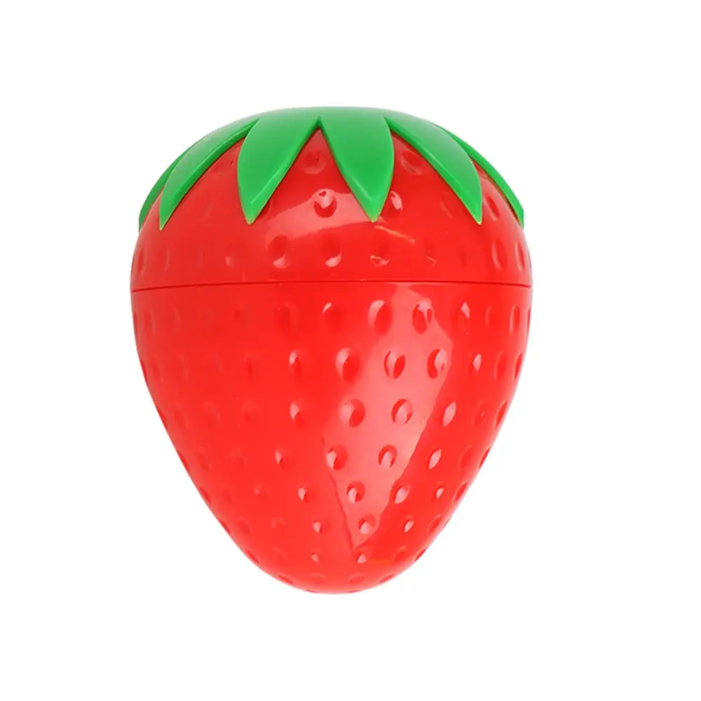 Strawberry Plastic Storage Jar - 3" 1
