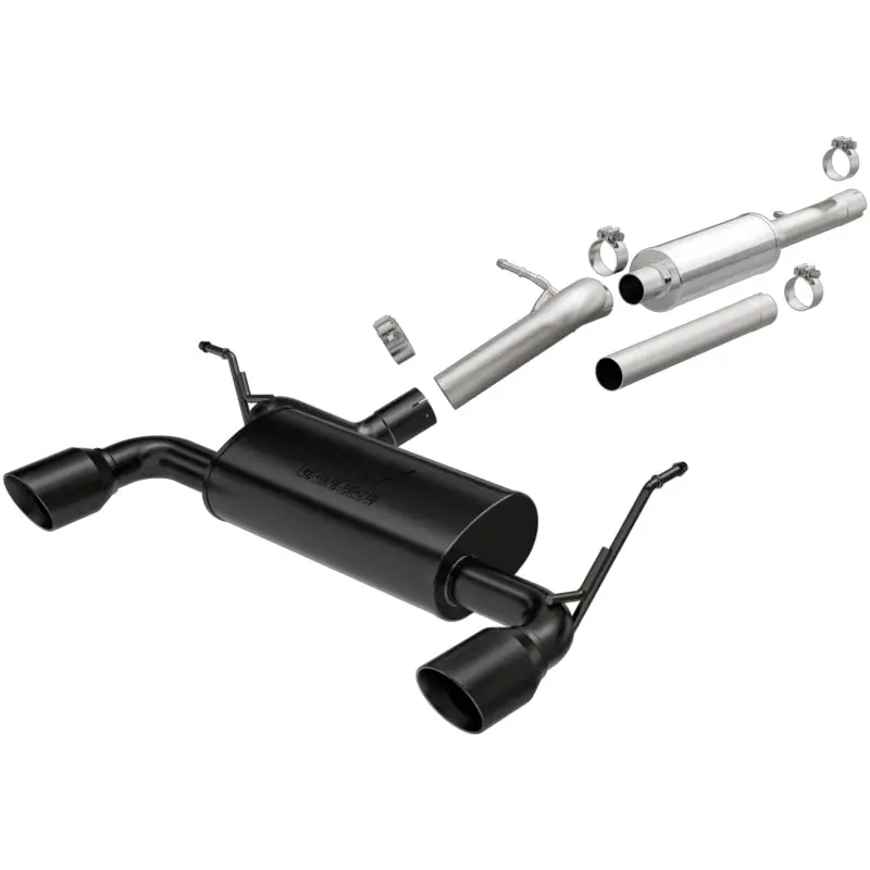 Magnaflow Cat-Back 12-16 Jeep Wrangler Gt 3.6L V6 Black Tips 1