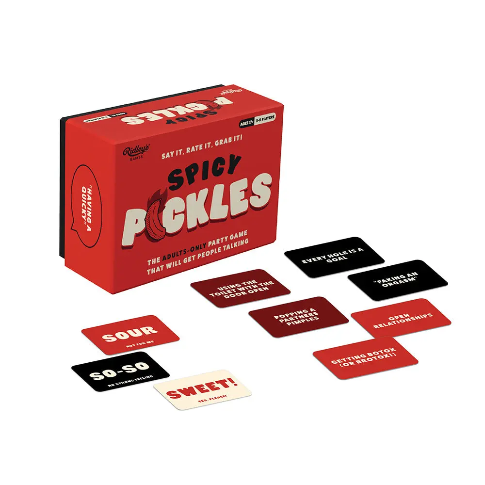 Spicy Pickles: The Adults-Only Party Game That Will Get People Talking 1