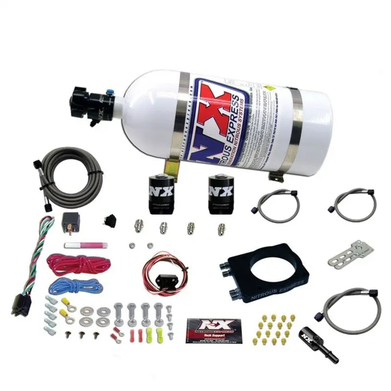 Nitrous Express Dodge Hemi Nitrous Plate Kit (50-400Hp) W/10Lb Bottle 1