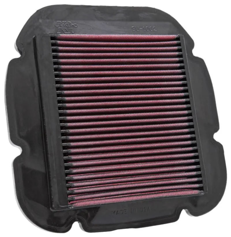K&N 02-10 Suzuki Dl 1000 V-Strom/04-12 Dl650 V-Strom / 04-05 Kawasaki Klv1000 Replacement Air Filter 1