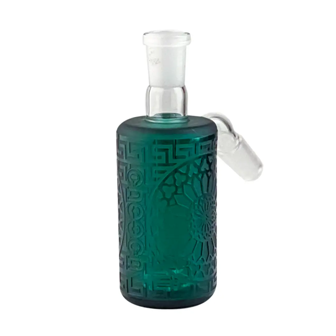 Cheech Glass 5" Abstract Sandblasted Ashcatcher 1