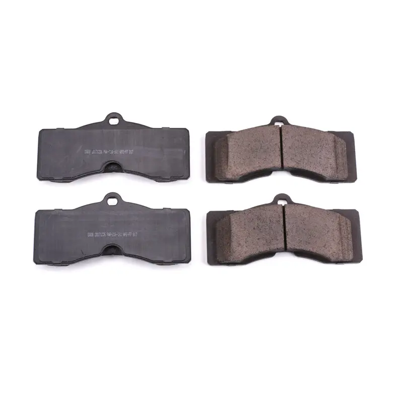 Power Stop 1969 Chevrolet Camaro Front Or Rear Z16 Evolution Ceramic Brake Pads 1