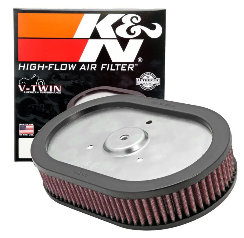 K&N 10-12 Harley Davidson Flhxse/Flstse / 11-12 Flhtcuse / 11 Fltruse Replacement Air Filter 1