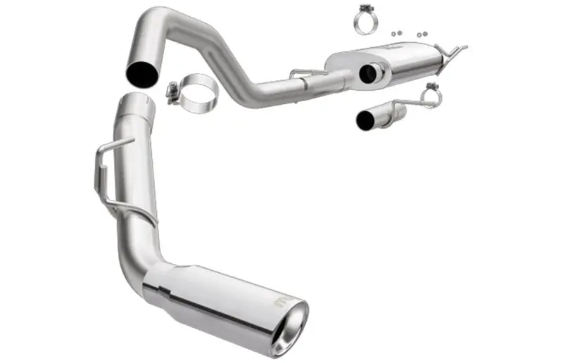 Magnaflow Catback 18-19 Ford Expedition V6 3.5L Gas 3In Polished Stainless Exhaust 1