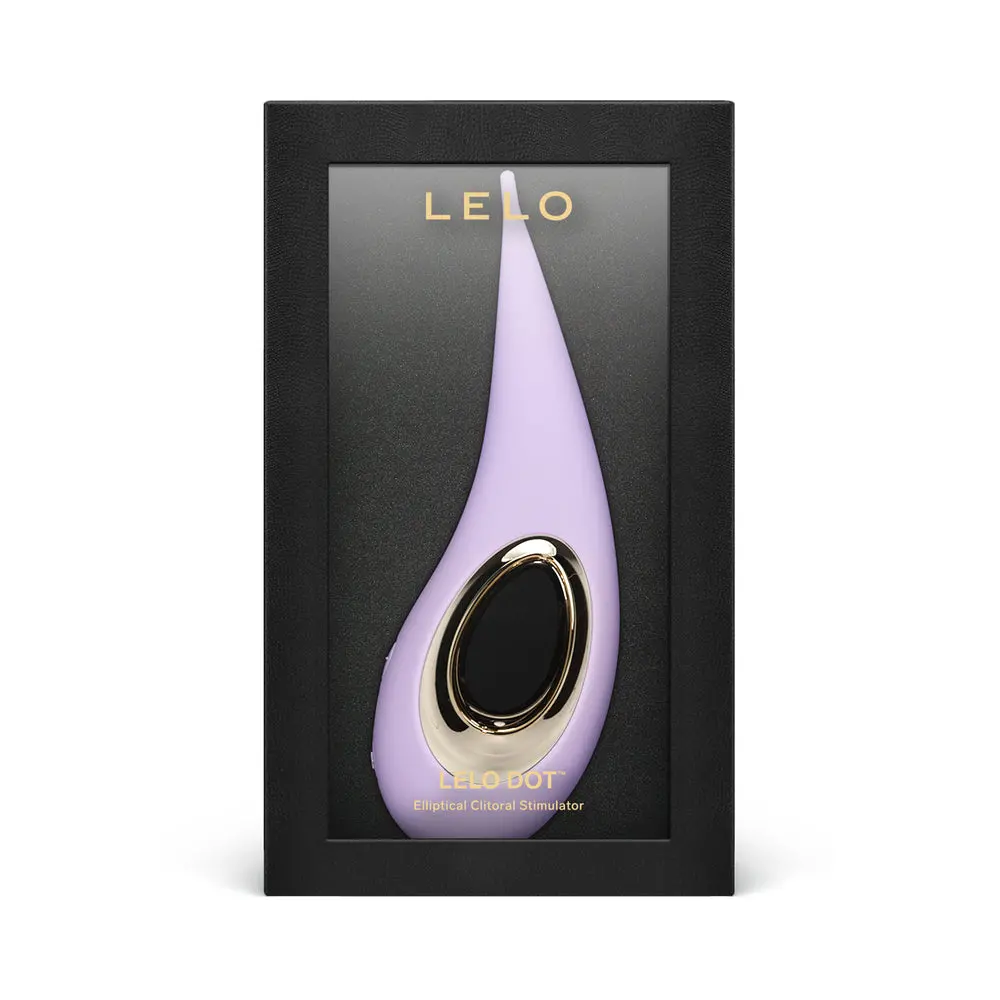 Lelo Dot Elliptical Clitoral Stimulator Lilac 1