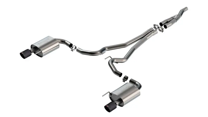 Borla 2024 Ford Mustang 2.3L Ecoboost 2.50 S-Type Cfba Catback Exhaust - Non-Active 1
