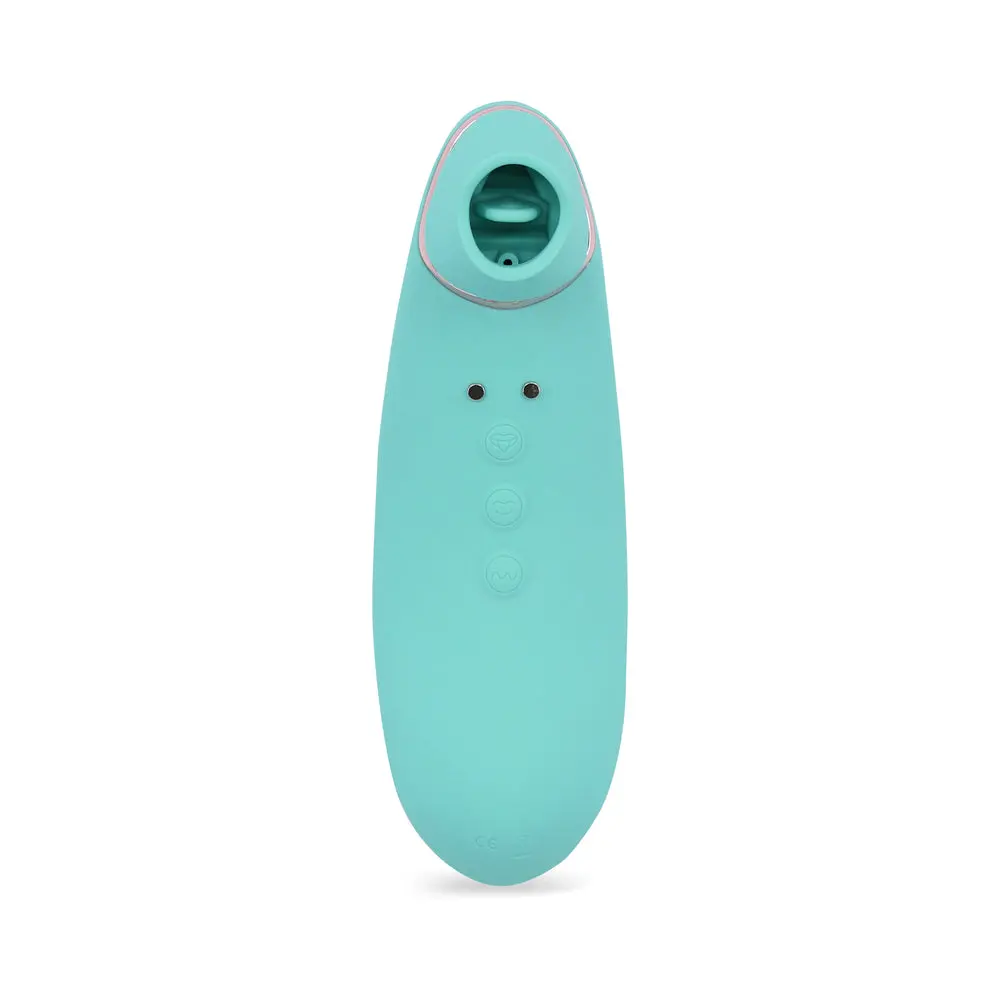 Nu Sensuelle Trinitii 3-In-1 Suction Tongue Vibe Electric Blue 2