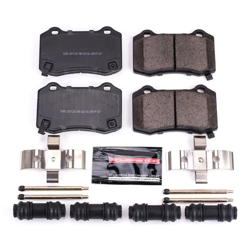 Power Stop 04-07 Cadillac Cts Rear Z23 Evolution Sport Brake Pads W/Hardware 1