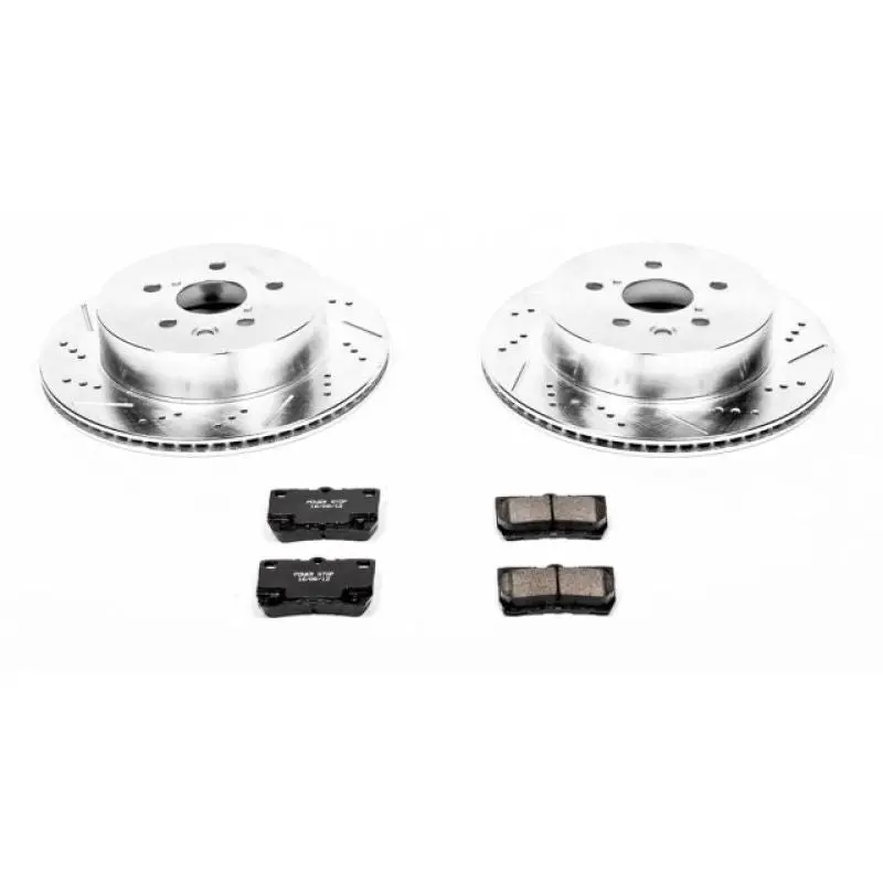 Power Stop 2006 Lexus Gs300 Rear Z23 Evolution Sport Brake Kit 1
