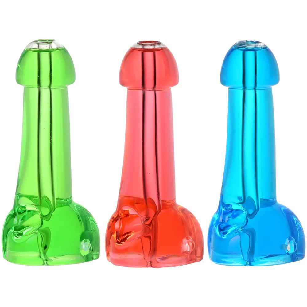 Cold Member Glycerin Hand Pipe - 5.5" / 4Ct 1