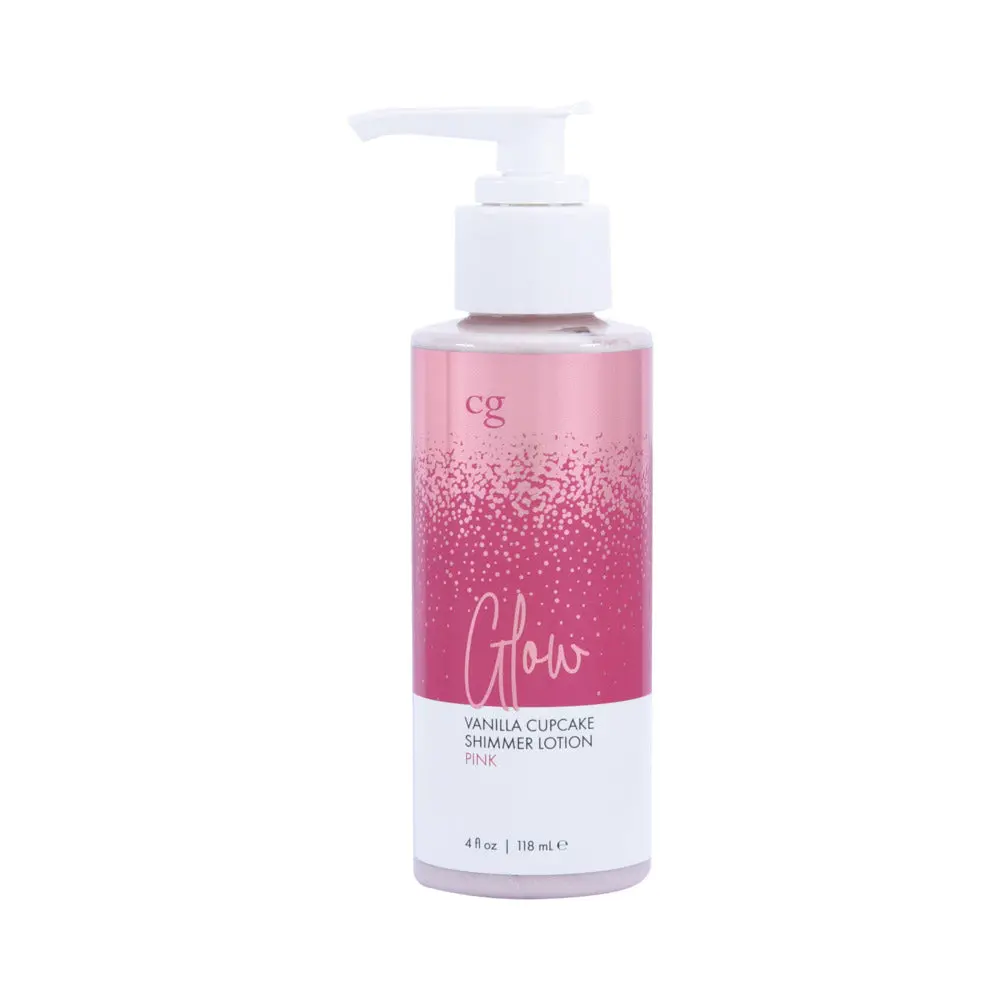 Cg Glow Vanilla Cupcake Shimmer Lotion Pink 4 Oz. 1