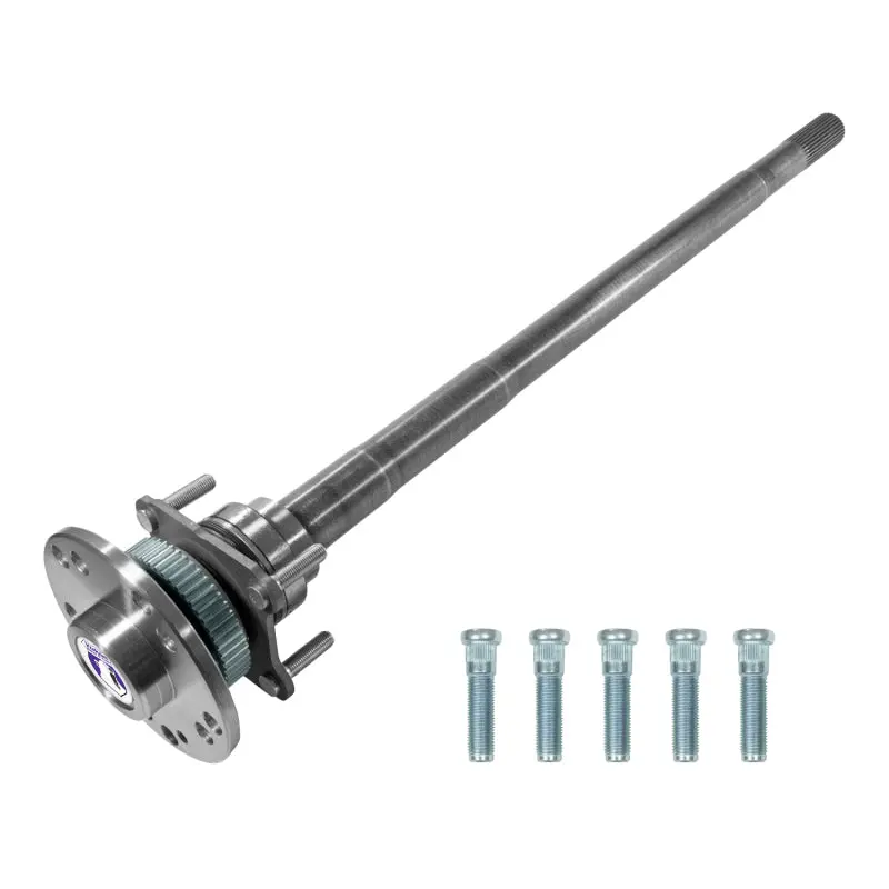 Yukon Gear Left Rear 4340 Chromoly Double Drilled Axle Kit Jeep Jl/Jt Rubicon 32 Spline 32.2In Long 1