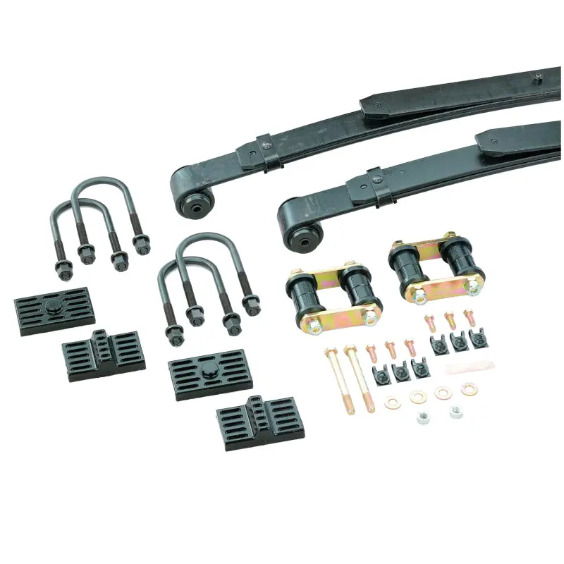 Hotchkis 74-81 Firebird 1 1/2 Inch Drop Leaf Springs W/ Shackles And Harware 1