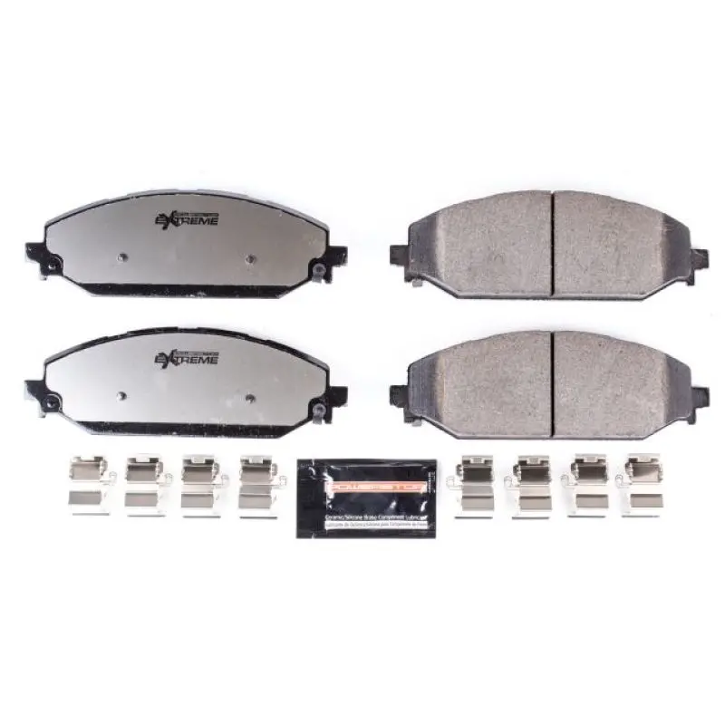 Power Stop 2019 Ram 1500 Front Z36 Truck & Tow Brake Pads W/Hardware 1