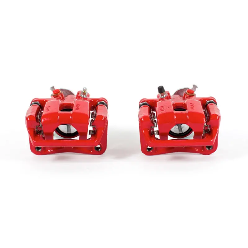 Power Stop 09-14 Acura Tsx Rear Red Calipers W/Brackets - Pair 1