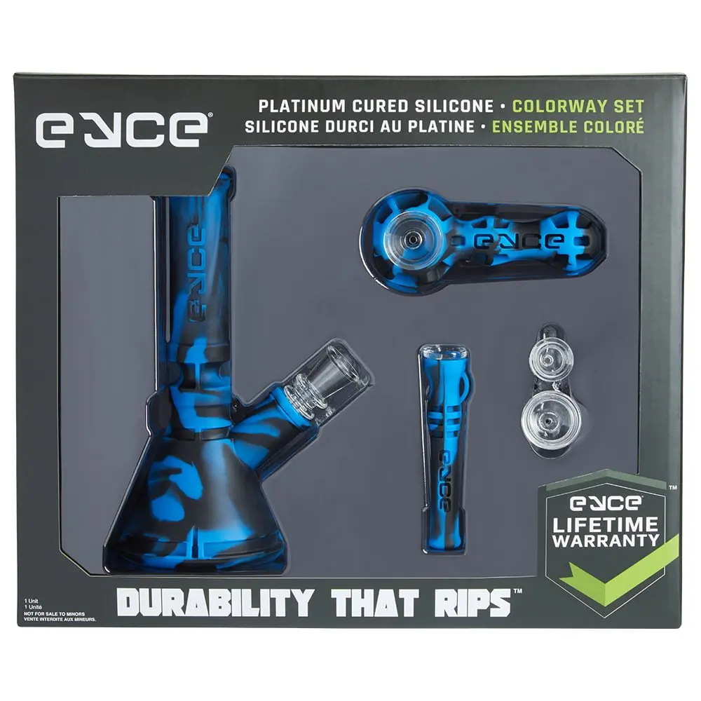 Eyce Colorway Silicone Herb Pipes Box Set | 5Pc 4
