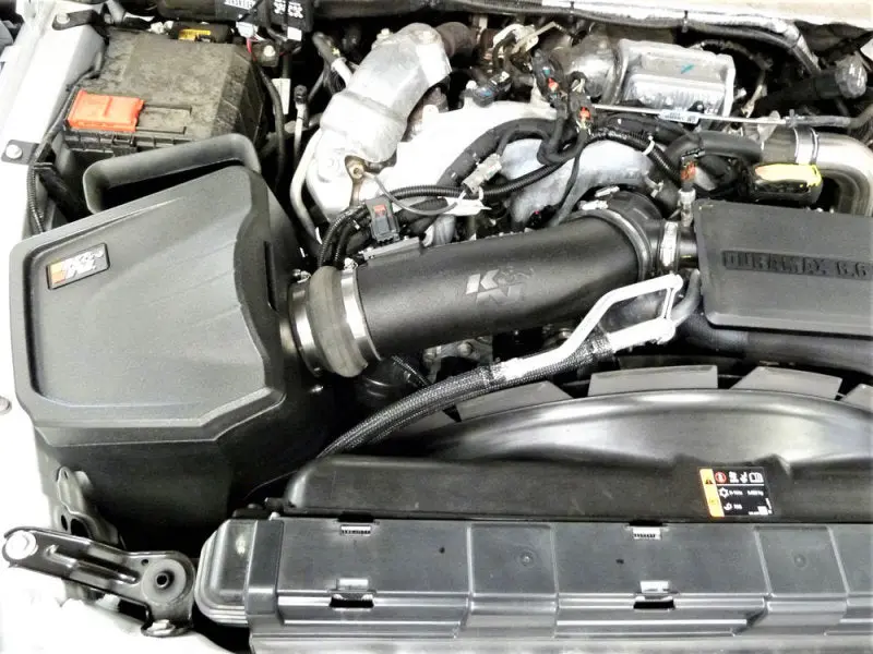 K&N 2020+ Chevrolet Silverado 2500/3500 V8-6.6L Dsl Performance Intake System 2