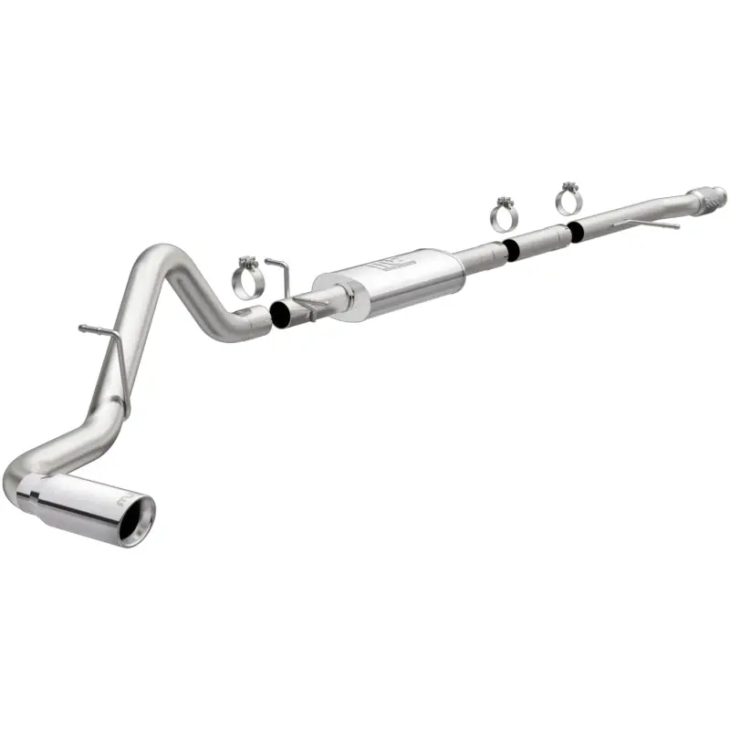 Magnaflow 2019 Chevy Silverado 1500 V8 5.3L / V6 4.3L Street Series Cat-Back Exhaust W/ Polished Tip 1