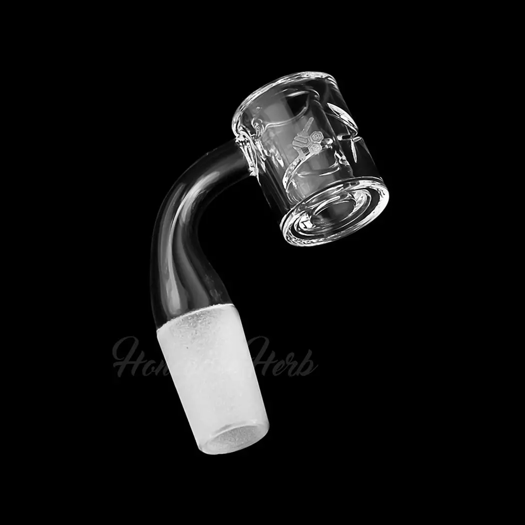 Honey Chamber Quartz Banger - 90° Degree | Yl 4