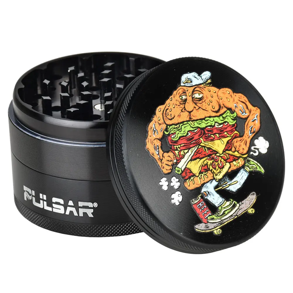 Pulsar Artist Series Grinder | Wooden Cyclops Skateburger 1