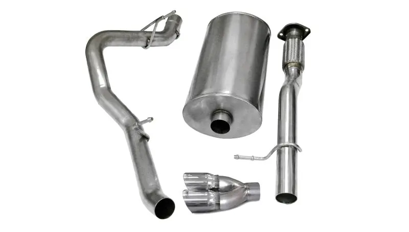 Corsa 2007-2008 Chevrolet Suburban 1500 5.3L V8 Polished Sport Cat-Back Exhaust 1