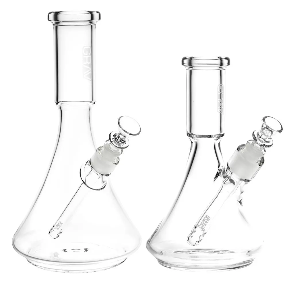 Grav Deco Beaker Water Pipe | 14Mm F 1