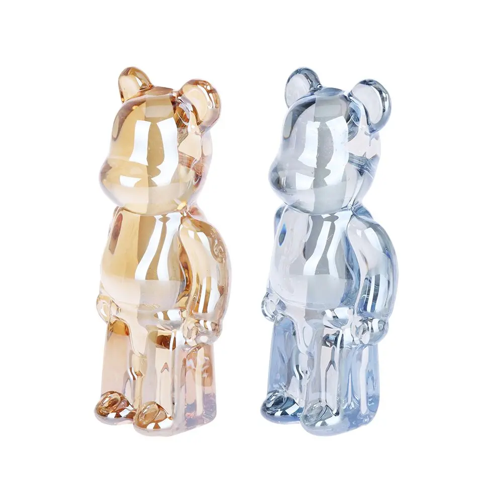 Doing The Bear Minimum Glass Hand Pipe - 4.25" / Colors Vary 1