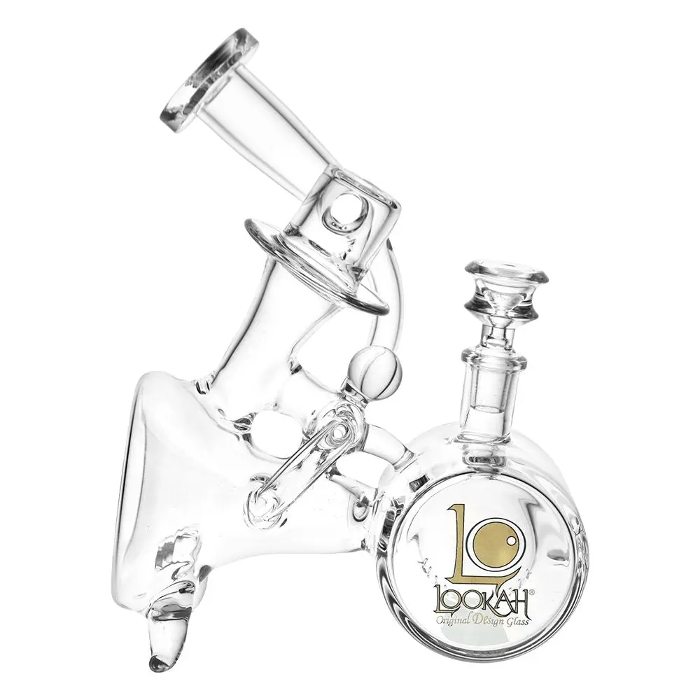Lookah Glass Loud Speaker Recycler Water Pipe - 8.5" / 14Mm F 1