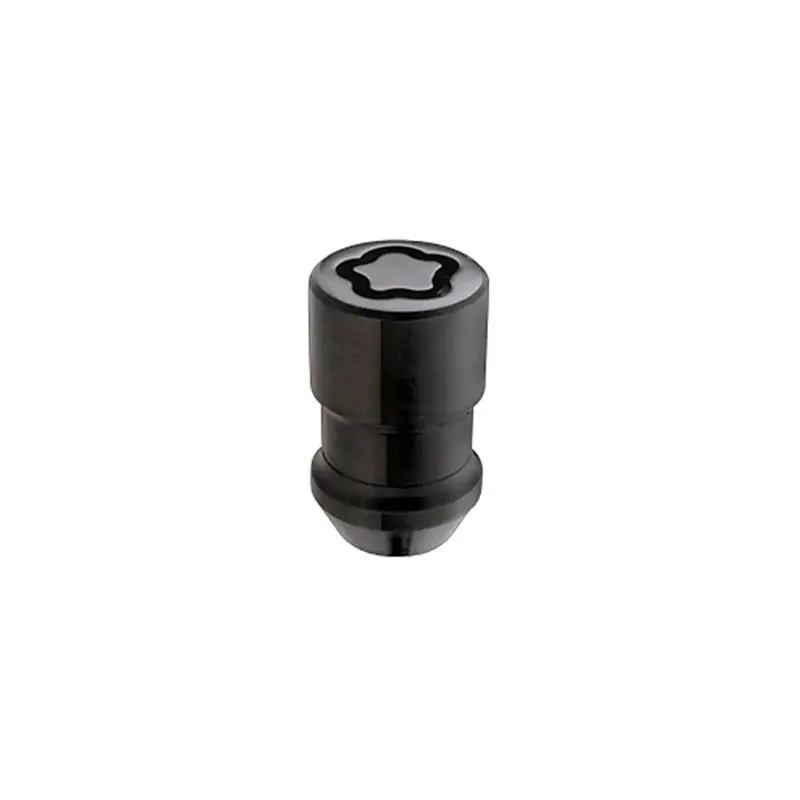 Mcgard Wheel Lock Nut Set - 5Pk. (Cone Seat) 1/2-20 / 3/4 &13/16 Dual Hex / 1.46In. Length - Black 1