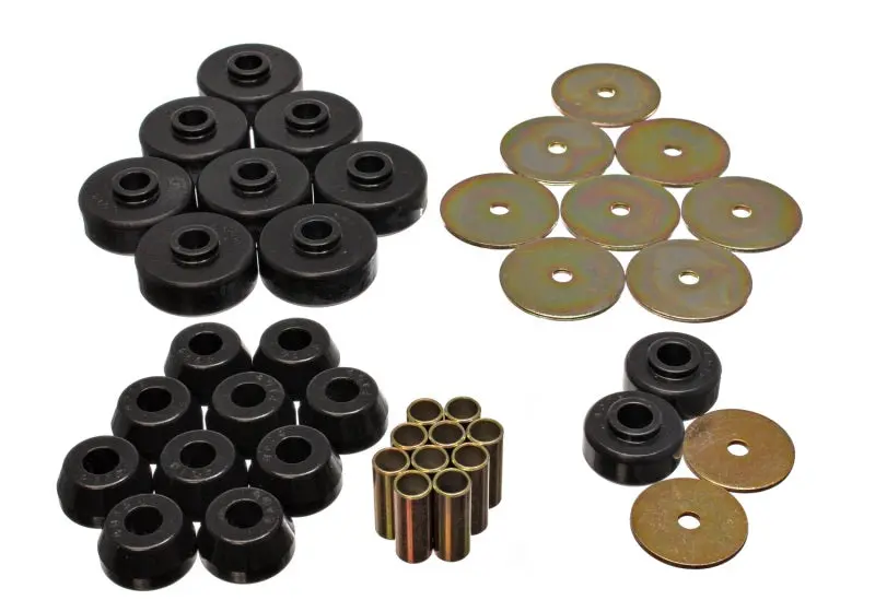 Energy Suspension 84-88 Toyota 4-Runner Black Body Cab Mount Set 1
