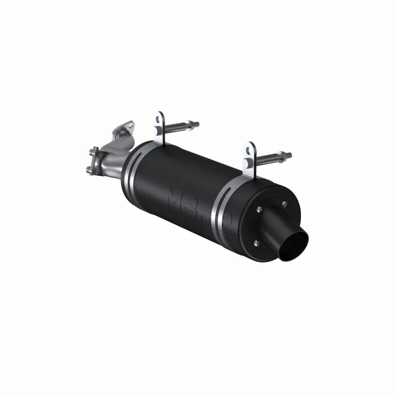 Mbrp 06-13 Kawasaki Kvf 650I Brute Force Slip-On Exhaust System W/Performance Muffler 1
