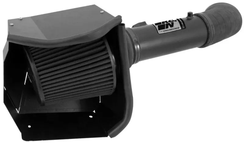 K&N 11-13 Ford F250/F350/F450/F550 Super Duty 6.7L V8 Dsl Black Performance Intake Kit 1