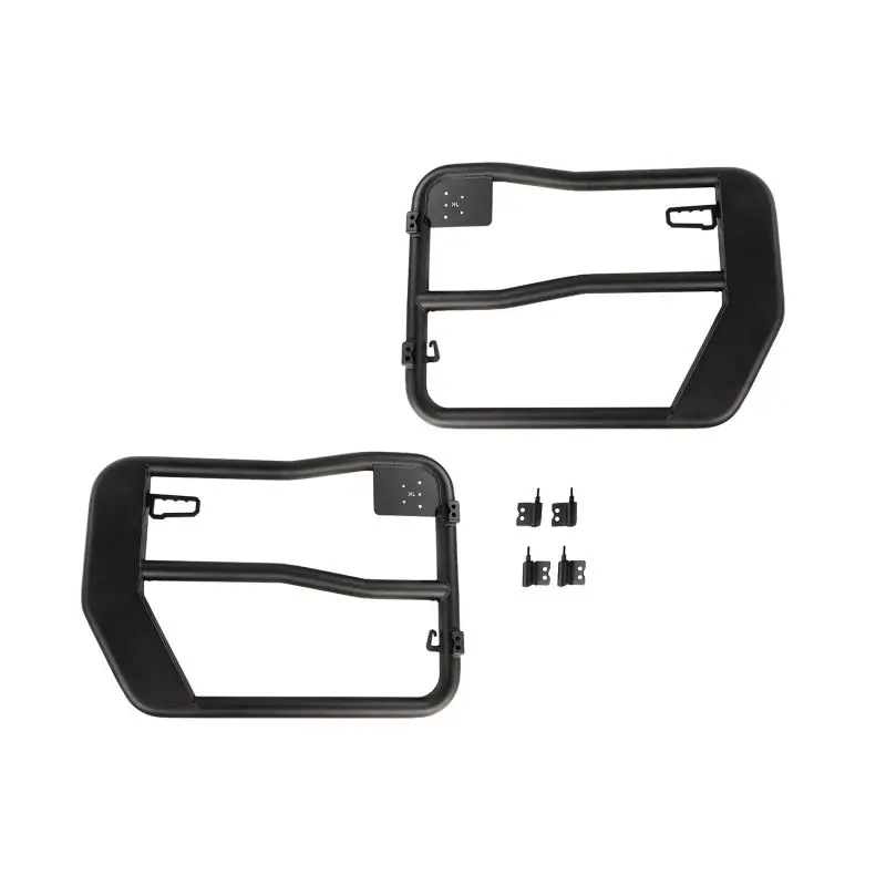 Rugged Ridge Fortis Tube Doors Front 07-18 Jeep Wrangler Jk 1