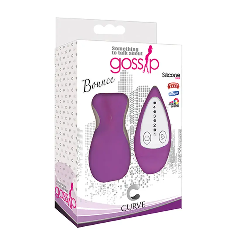 Gossip Bounce 4 Speed Silicone Violet 1