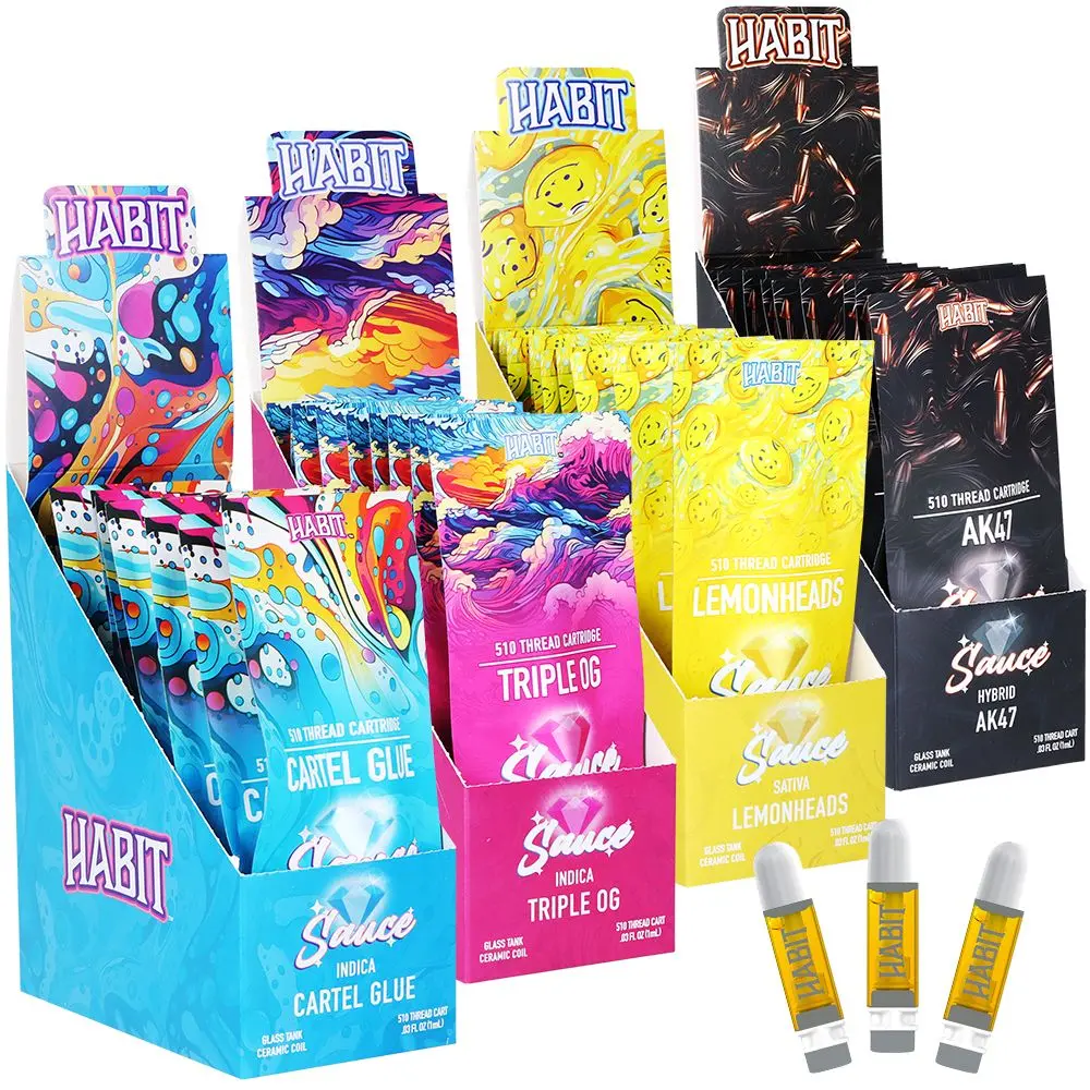 Habit Thca Sauce Ceramic Coil Cartridge | 1G | 10Ct 1