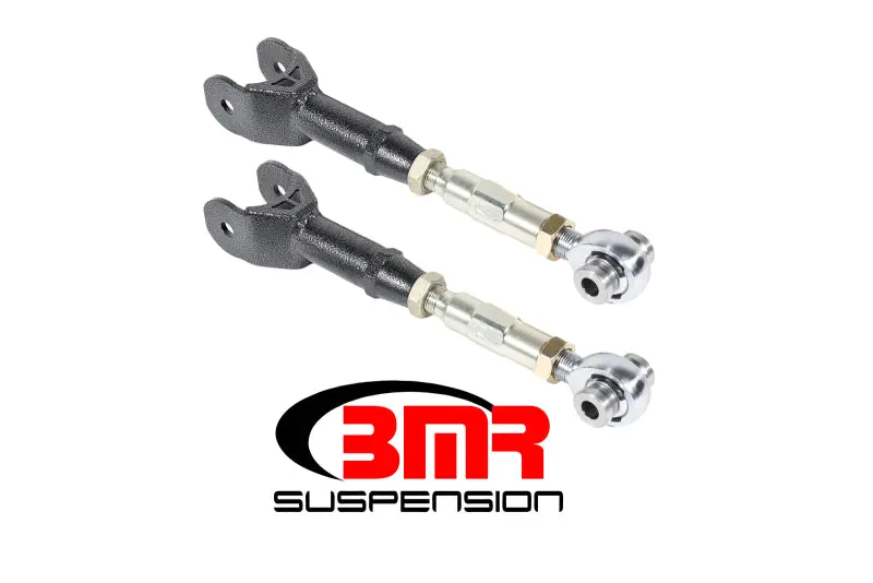 Bmr 16-17 6Th Gen Camaro Upper Trailing Arms W/ On-Car Adj. Rod Ends - Black Hammertone 1