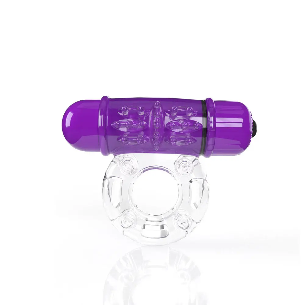Screaming O 4T Owow Vibrating Cockring Grape 2